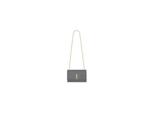 YSL kate medium in grain de poudre embossed leather