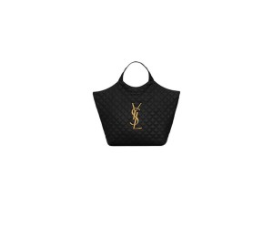YSL ICARE MAXI SHOPPING BAG IN QUILTED LAMBSKIN(HIGH-END GRADE)