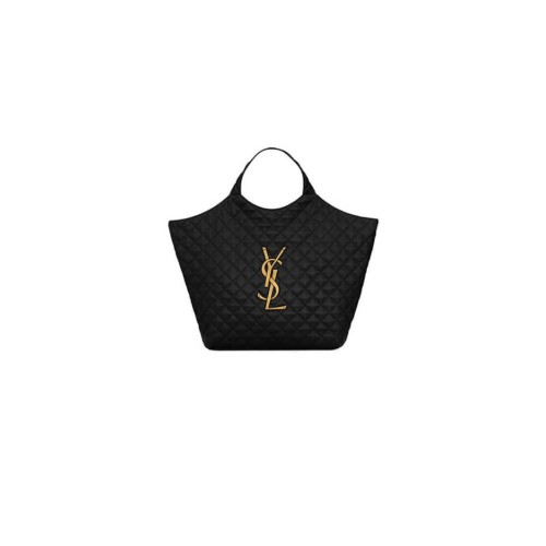 YSL ICARE MAXI SHOPPING BAG IN QUILTED LAMBSKIN(HIGH-END GRADE)