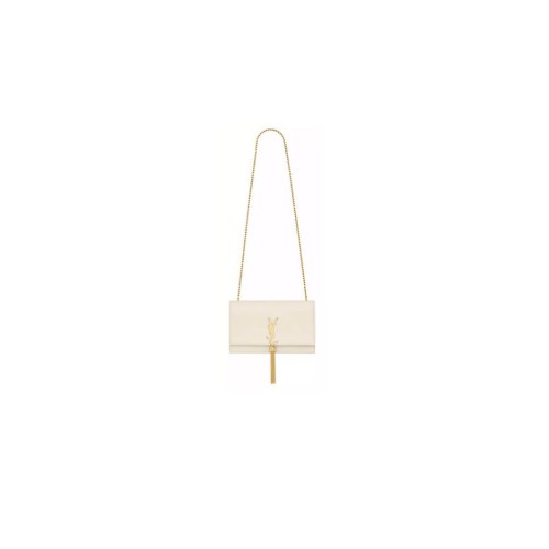YSL kate medium tassel in grain de poudre embossed leather