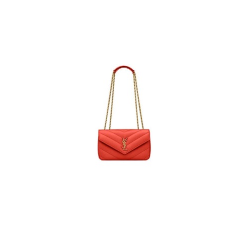 YSL LOULOU small in MATELASSE lambskin(HIGH-END GRADE)