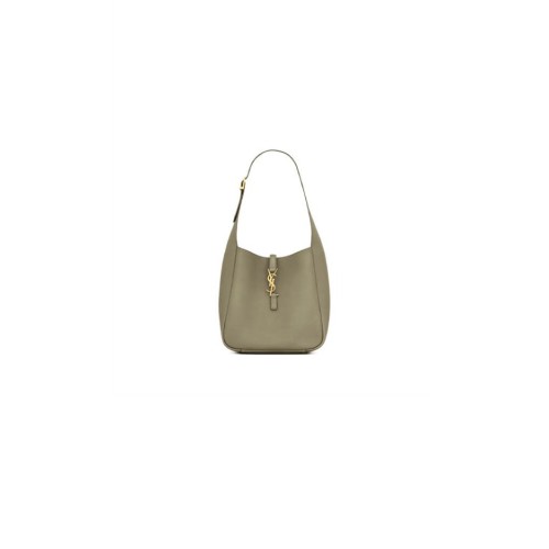 Small LE 5 À 7 bag in soft grained leather (High-end grade)