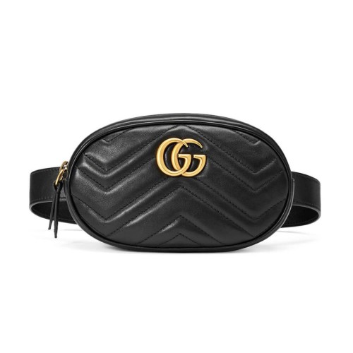 GG Marmont Quilted Leather Belt Bag