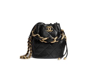 CHANEL Drawstring Bag