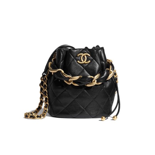 CHANEL Drawstring Bag