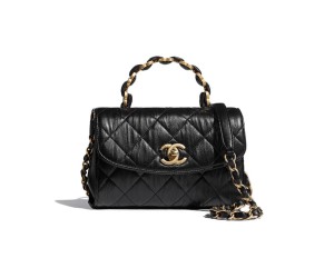 CHANEL Mini Flap Bag with Top Handle