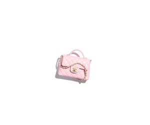 CHANEL Small Flap Bag with Top Handle(HIGH-END GRADE)