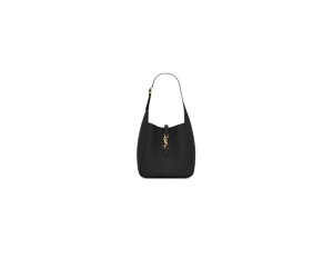 Small LE 5 À 7 bag in soft grained leathe