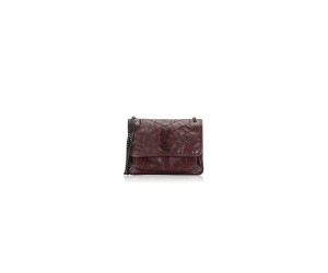 SAINT LAURENT NIKI MEDIUM IN CRINKLED VINTAGE LEATHER