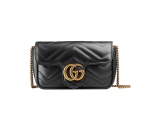 GG Marmont matelasse leather super mini bag