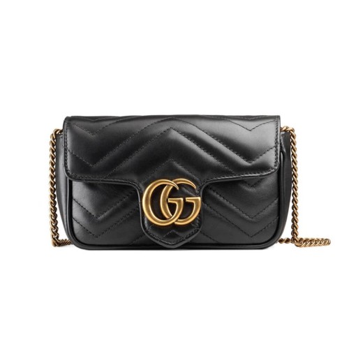 GG Marmont matelasse leather super mini bag