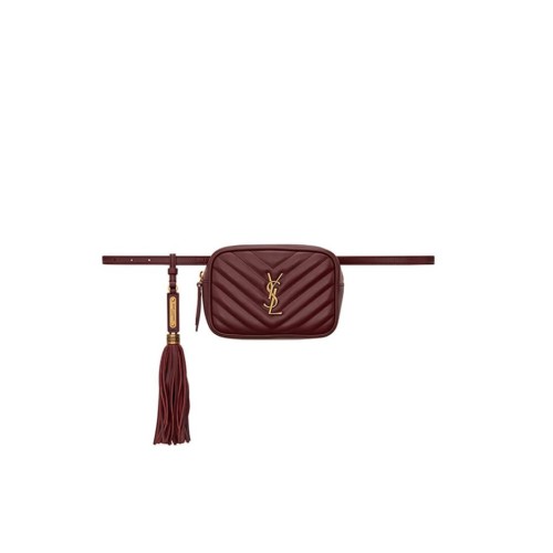 YSL LOU BELT BAG IN MATELASSE LEATHER