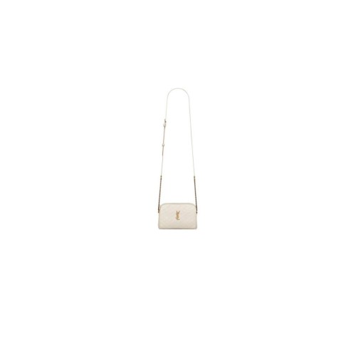 YSL Gaby zipped pouch in quilted lambskin