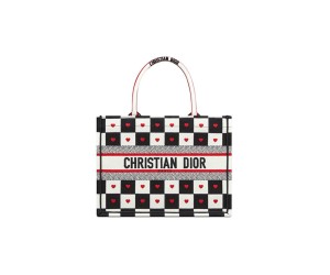 SMALL DIORAMOUR DIOR BOOK TOTE