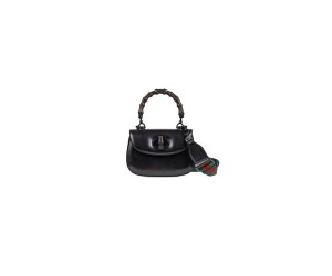 GUCCI BAMBOO 1947 JUMBO GG SMALL TOP HANDLE BAG