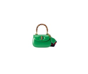 GUCCI BAMBOO 1947 JUMBO GG SMALL TOP HANDLE BAG