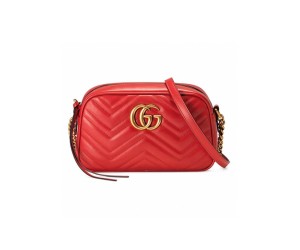 GG Marmont small matelasse shoulder bag