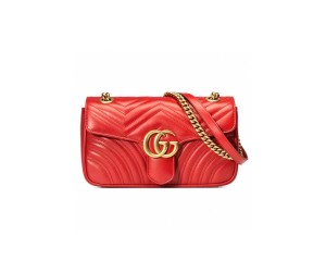 GG Marmont small matelasse shoulder bag