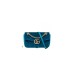 GG Velvet Small Marmont shoulder bag