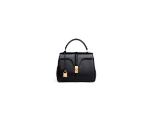 Celine SMALL 16 BAG IN SATINATED CALFSKIN(high-end grade)