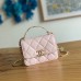 Chanel mini flap with top handle(HIGH-END GRADE)