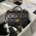 Small FLAP BAG WITH TOP HANDLEE