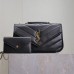 YSL LOULOU small in MATELASSE lambskin