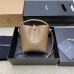 YSL LE 37 mini in shiny leather