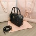 Matelasse nappa leather top-handle bag