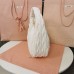Miu Wander matelasse regenerated nylon hobo bag
