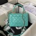 CHANEL Mini Flap Bag with Top Handle(HIGH-END GRADE)