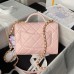 Small FLAP BAG WITH TOP HANDLE