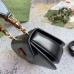 GUCCI BAMBOO 1947 JUMBO GG SMALL TOP HANDLE BAG