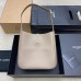 Small LE 5 À 7 bag in soft grained leather(High-end grade)