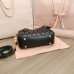 Matelasse nappa leather top-handle bag