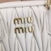 Matelasse nappa leather top-handle bag
