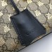 GG Padlock small GG bees shoulder bag