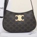 CELINE MEDIUM TILLY BAG in Triomphe canvas and calfskin
