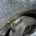 YSL PUFFER SMALL IN SUEDE AND DENIM
